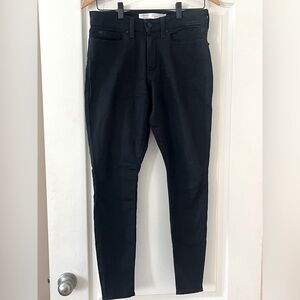 Levi’s Signature Black Denim Mid Rise Skinny Women’s Size 28